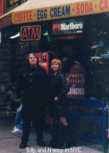 Billy and Nancy in NYC.