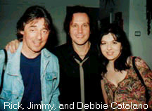 Rick Coraccio, Jim Birmingham and Debbie.
