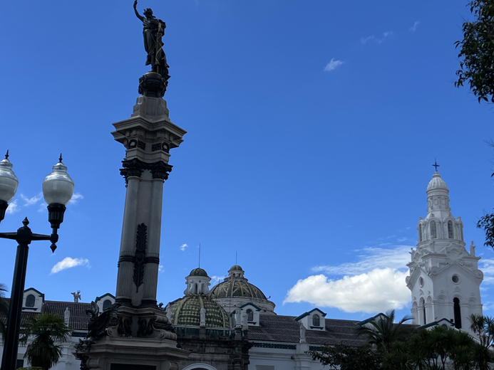 Arriving in Quito