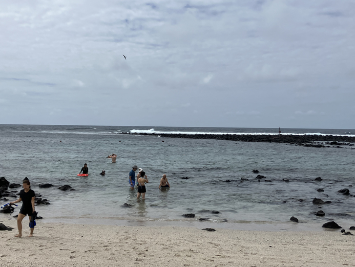 Joanie in Galapagos