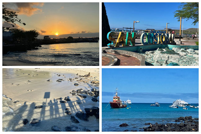 Joanie in Galapagos