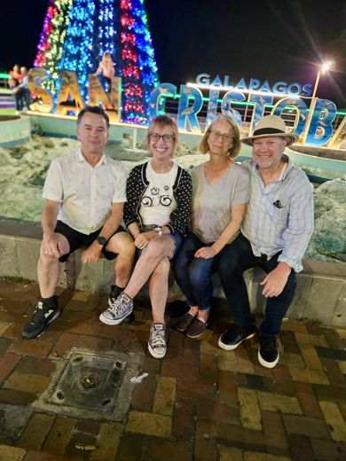 Joanie in Galapagos