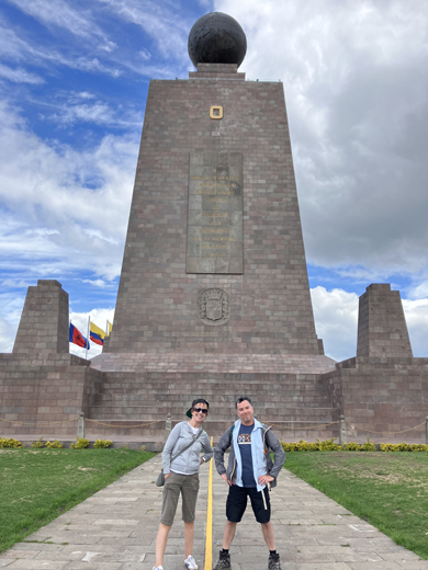 Joanie in Ecuador