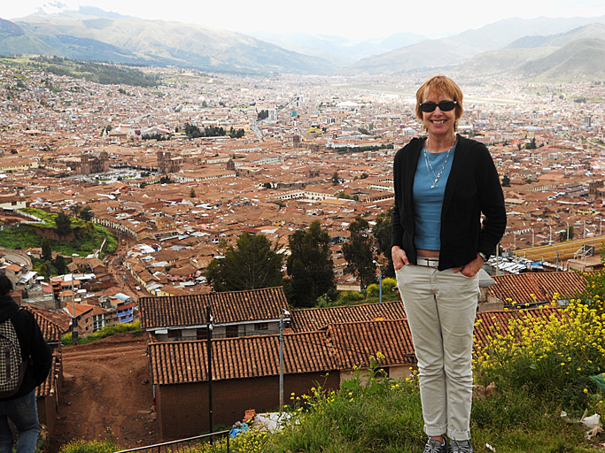 Joanie in Peru