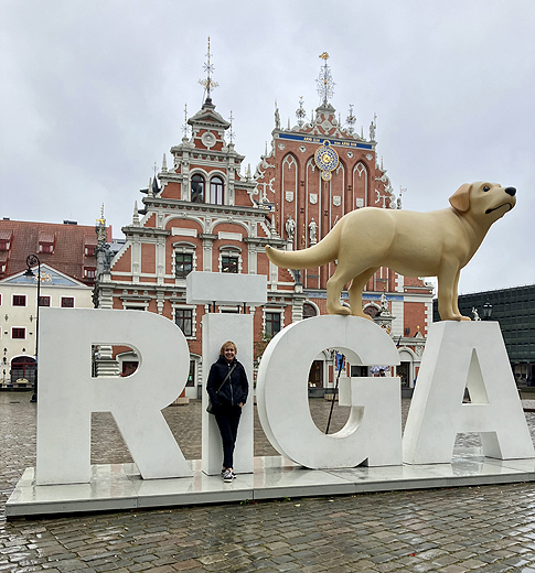Joannie in Riga