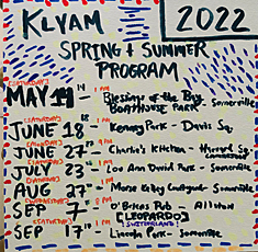 Summer music program poster