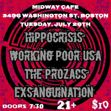Prozacs poster for show