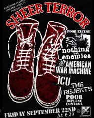 Hardcore show poster