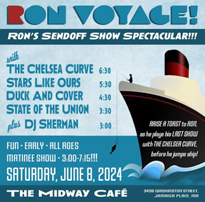 Ron Voyage show poster