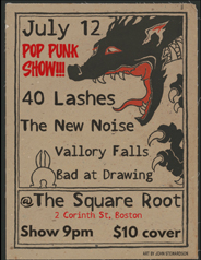 Pop Punk Poster rock show