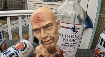 TJ Welch with GG Allin