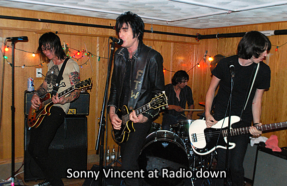 Sonny Vincent at Radio